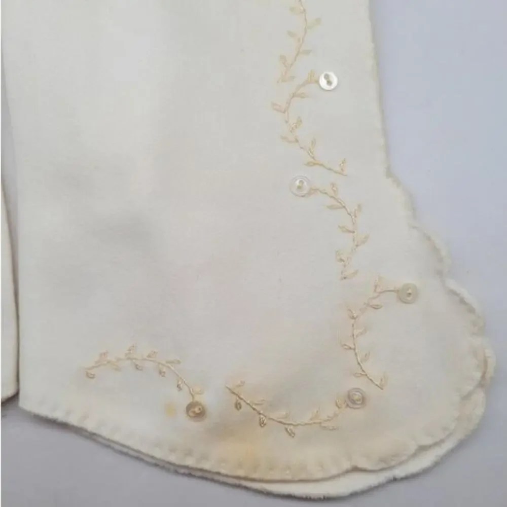 Lot 2 Pairs Vintage White Nylon Cotton Ladies Wrist Length Shorties Dress Gloves